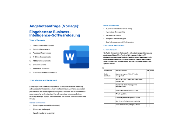 Eingebettete Business-Intelligence-Softwarelösung