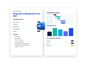 RFP Response Template (Free, Word): Proposal Outline