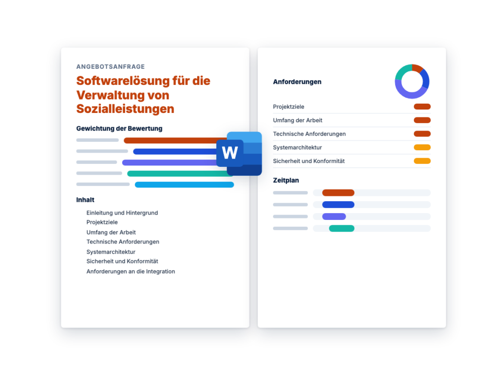 Angebotsanfrage: Softwarelösung für die Verwaltung von Sozialleistungen