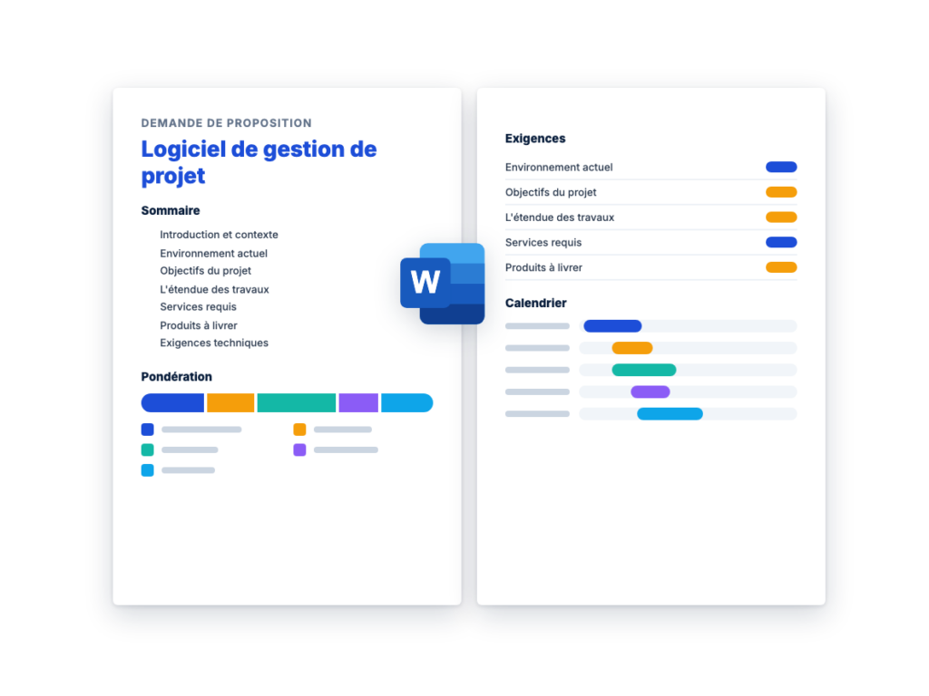 Demande de Proposition: Logiciel de gestion de projet