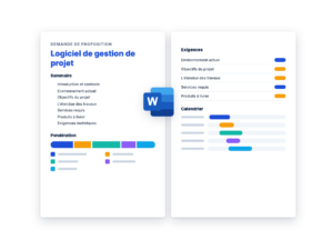 Demande de Proposition: Logiciel de gestion de projet