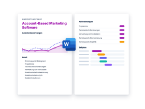 Angebotsanfrage: Account-Based Marketing Software