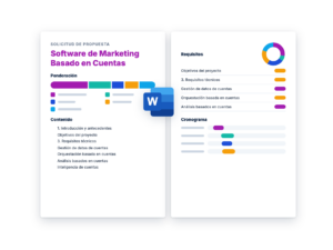 Solicitud de Propuesta: Software de Marketing Basado en Cuentas