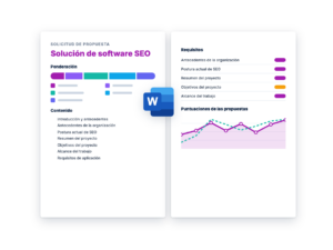 Solicitud de Propuesta: Solución de software SEO