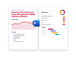 Security Information and Event Management (SIEM) Software Solution RFP Template