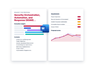 Security Orchestration, Automation, and Response (SOAR) Software RFP Template