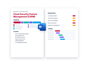 Cloud Security Posture Management (CSPM) RFP Template