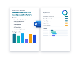 Embedded Business Intelligence Software RFP Template