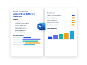 Accounting Software Solution RFP Template