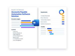 Accounts Payable Automation Software Solution RFP Template