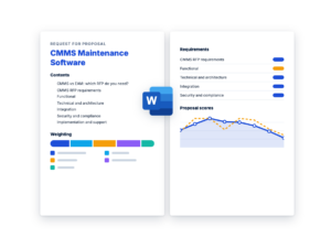 CMMS RFP Template (Free): Maintenance Software Requirements