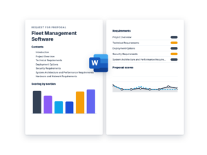 Fleet Management Software RFP Template