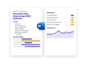 Electronic Data Interchange (EDI) Software RFP Template