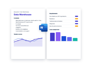 Data Warehouse RFP Template (Free): Requirements and Scoring