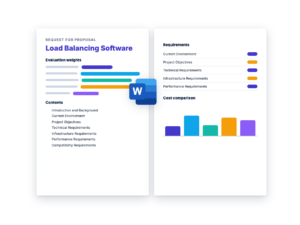 Load Balancing Software RFP Template