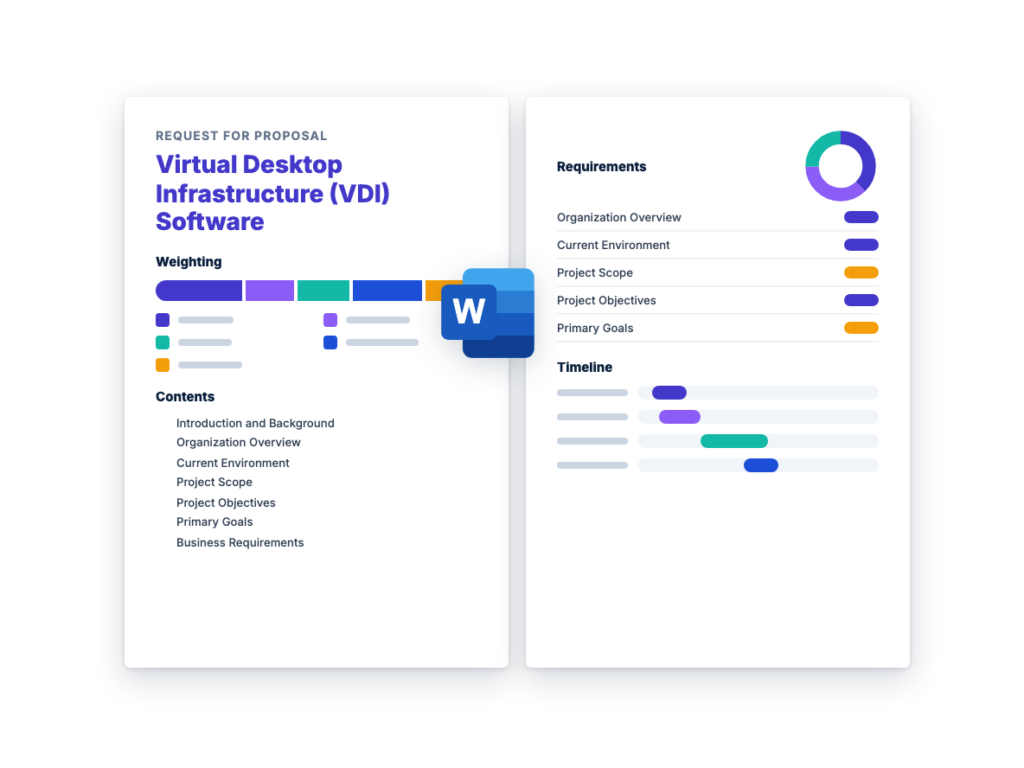Virtual Desktop Infrastructure (VDI) Software RFP Template