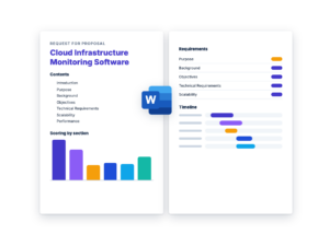 Cloud Infrastructure Monitoring Software RFP Template