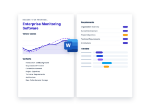 Enterprise Monitoring Software RFP Template