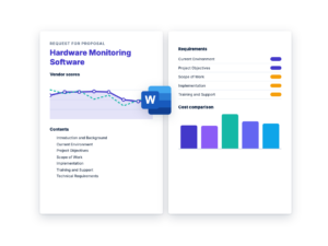 Hardware Monitoring Software RFP Template