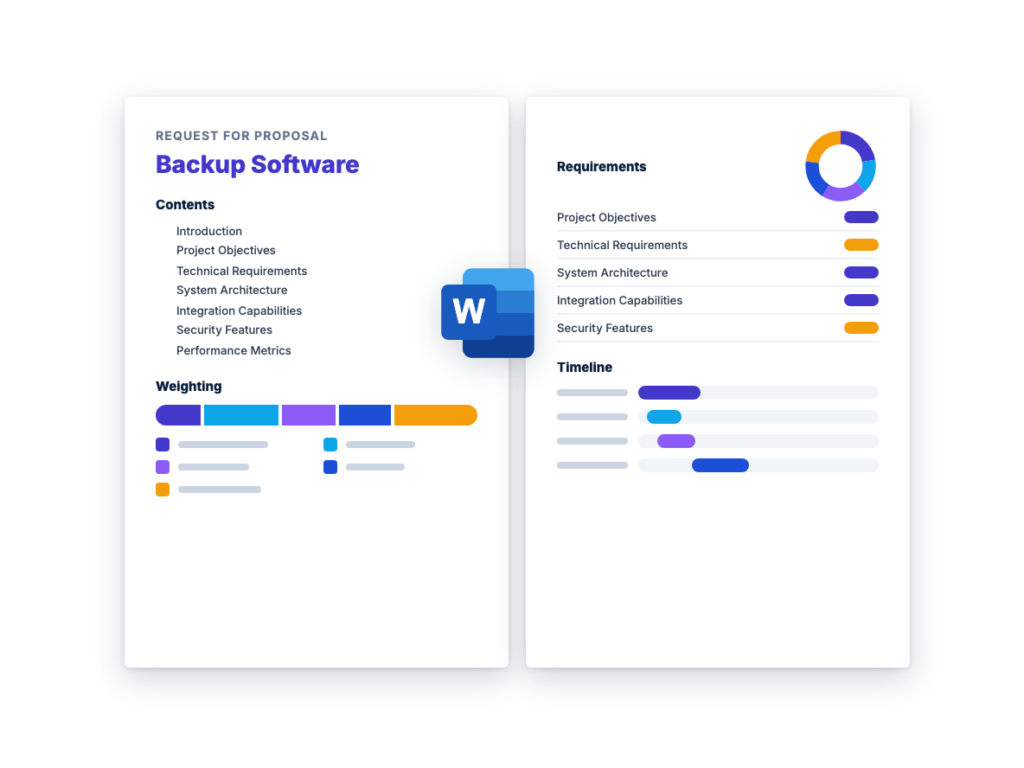Backup Software RFP Template