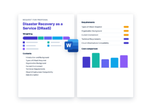 Disaster Recovery as a Service (DRaaS) RFP Template
