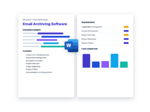 Email Archiving Software RFP Template