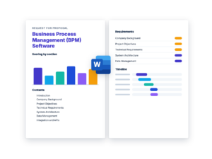 Business Process Management (BPM) Software RFP Template