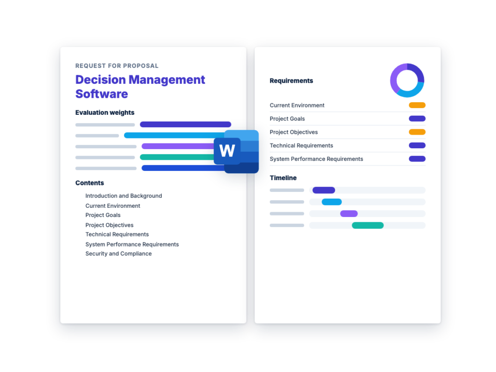 Decision Management Software RFP Template