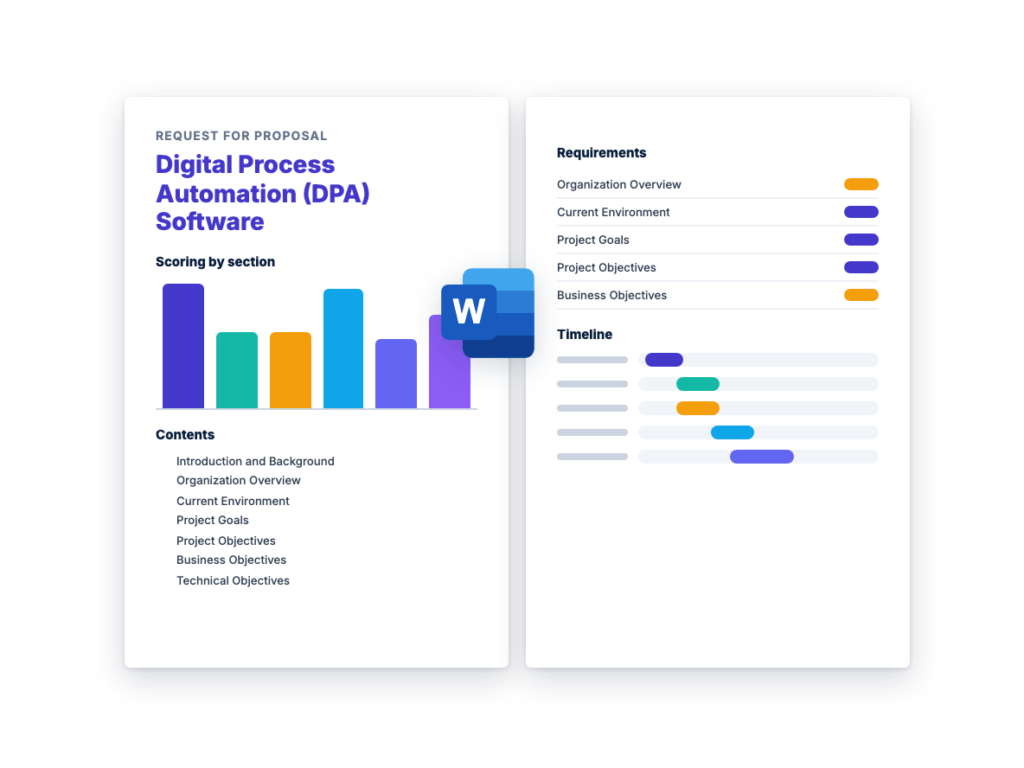 Digital Process Automation (DPA) Software RFP Template