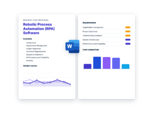 Robotic Process Automation (RPA) Software RFP Template