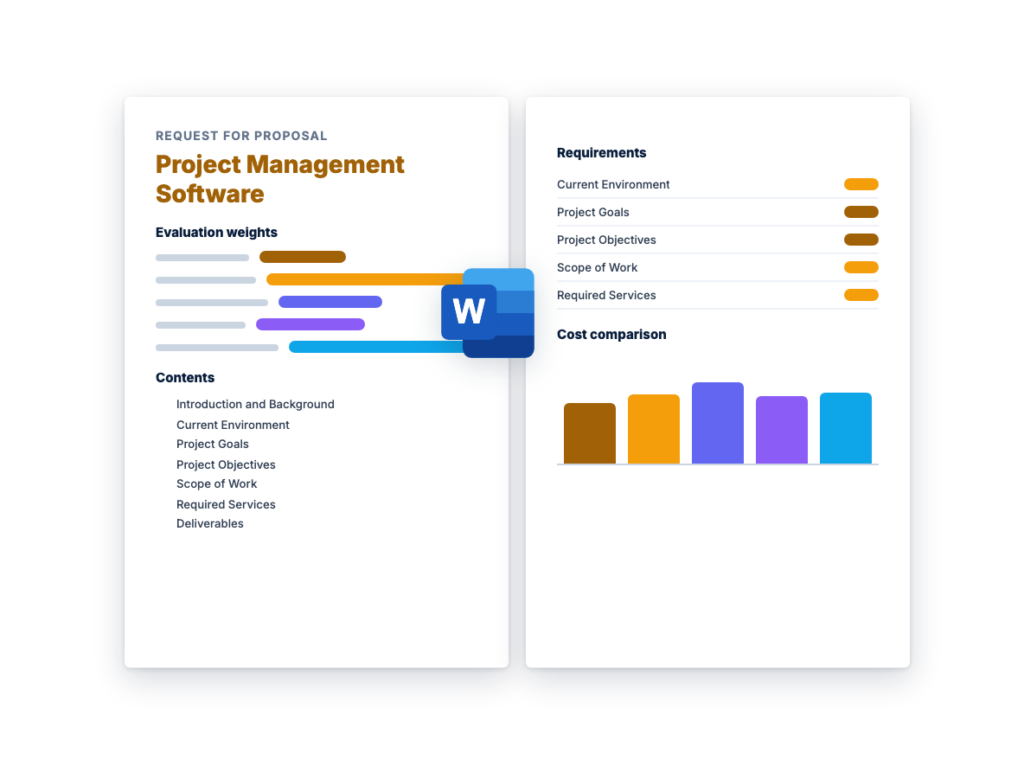 Project Management Software RFP Template