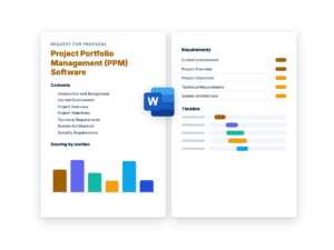 Project Portfolio Management (PPM) Software RFP Template