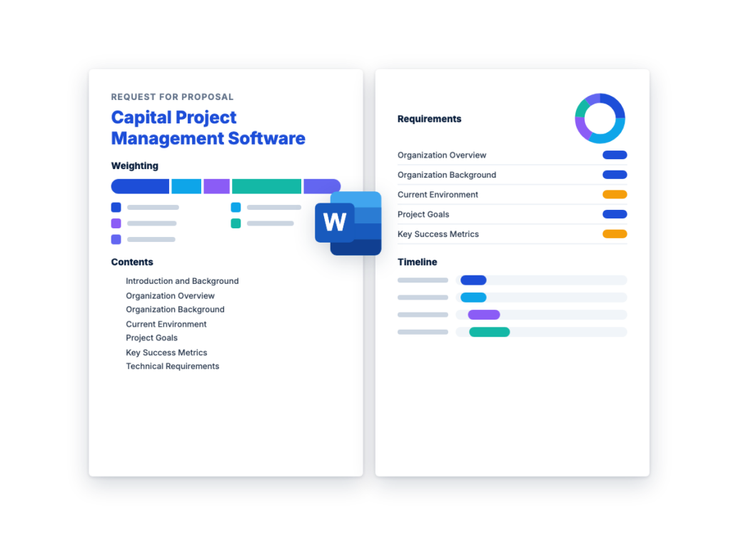 Capital Project Management Software RFP Template