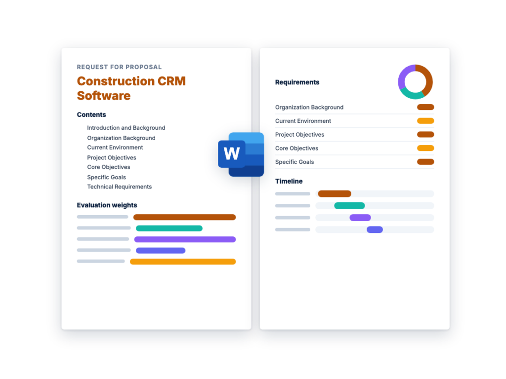 Construction CRM Software RFP Template
