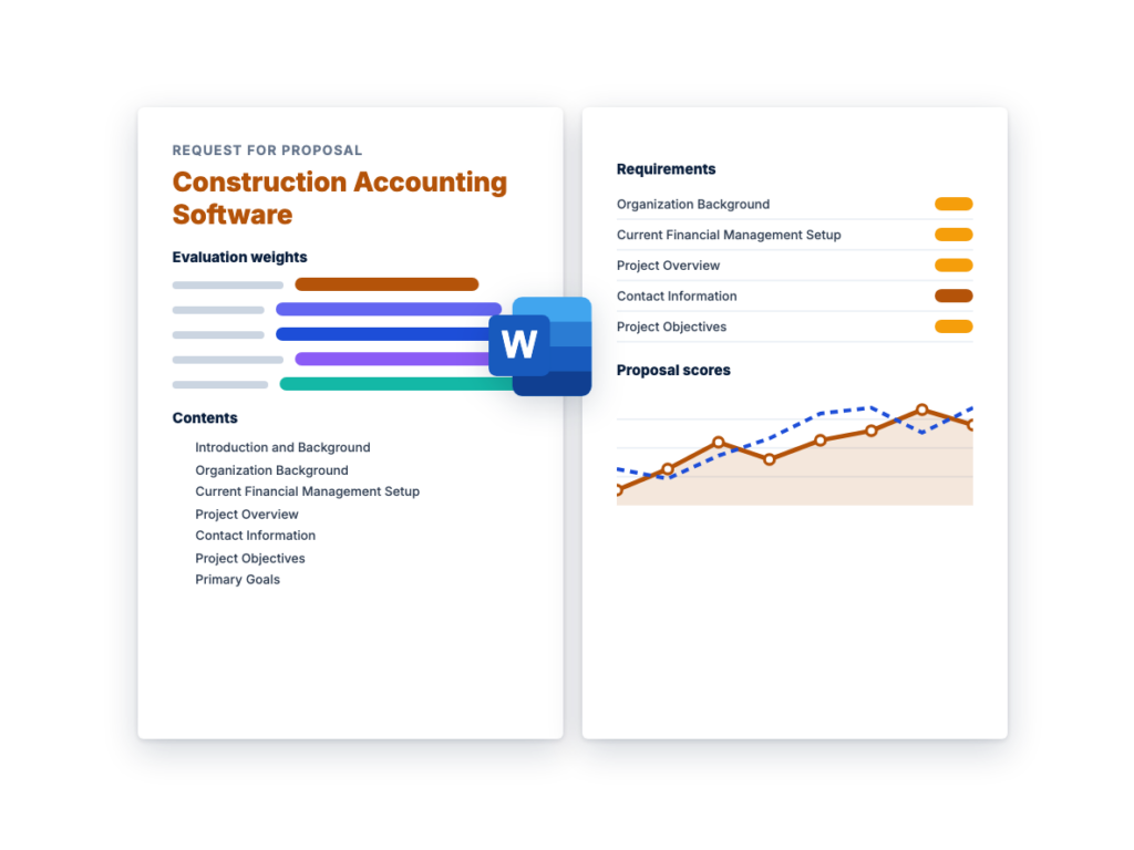 Construction Accounting Software RFP Template