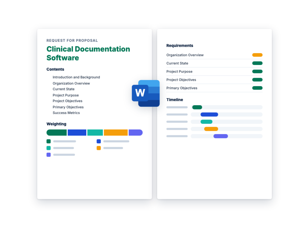 Clinical Documentation Software RFP Template