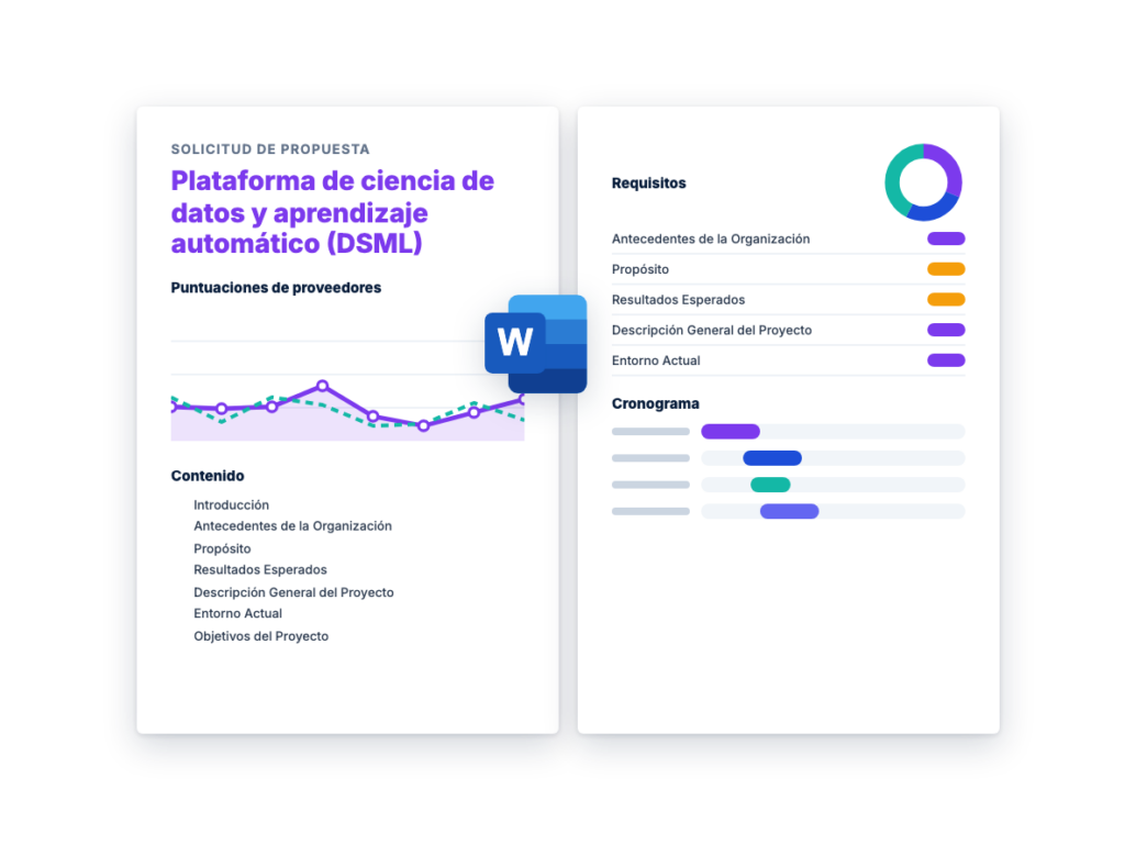 Solicitud de Propuesta: Plataforma de ciencia de datos y aprendizaje automático (DSML)