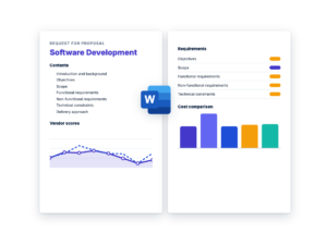 Software Development RFP Template (Free, Word): Custom Apps